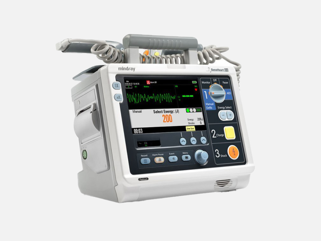 Дефибриллятор-монитор Mindray BeneHeart D3 (с кардиостимуляцией)